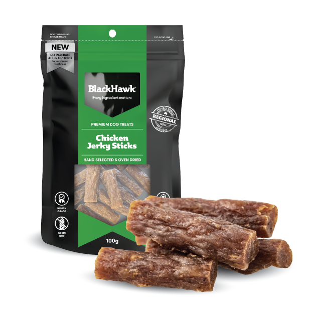 Black Hawk Chicken Jerky Sticks Dog Treats Petdirect