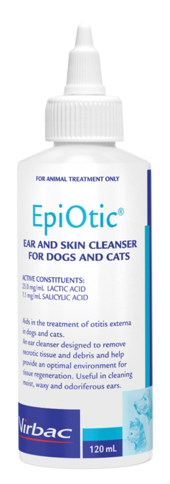 Virbac Epi-Otic Cat and Dog Ear Cleaning Solution