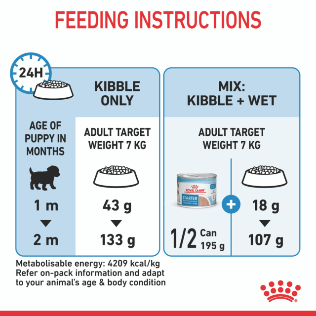 Royal Canin Mini Starter Mother & Babydog Dry Dog Food - Product Image 9