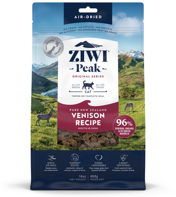 ZIWI Venison Air Dried Cat Food - Product Image