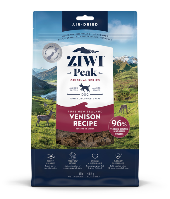 ZIWI Venison Air Dried Dog Food - Product Image