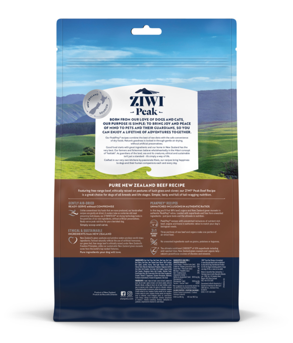 ZIWI Beef Air Dried Dog Food - Product Image 1
