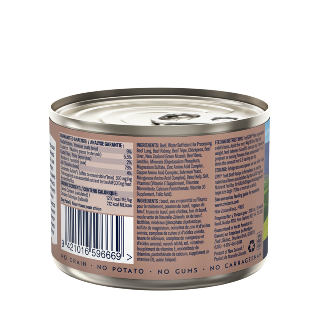 ZIWI Beef Wet Dog Food - Product Image 1