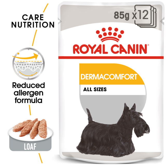 Royal Canin Dermacomfort Loaf Wet Dog Food - Product Image