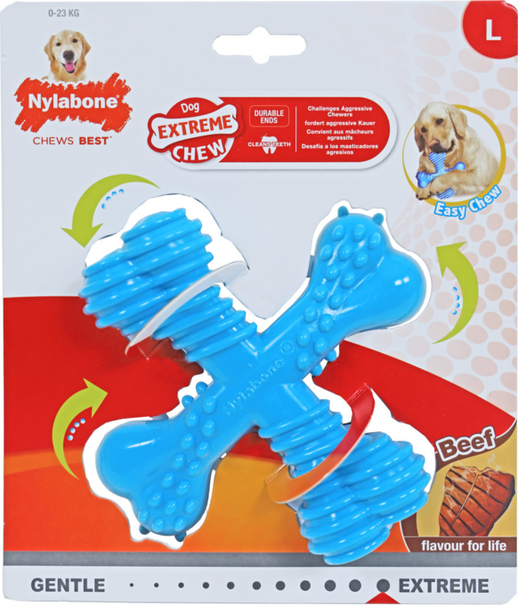 Nylabone Power Chew X Bone Chew Toy - Product Image