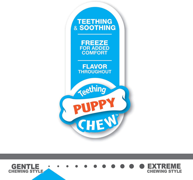 Nylabone Puppy Chill & Chew Bone Toy - Product Image 3