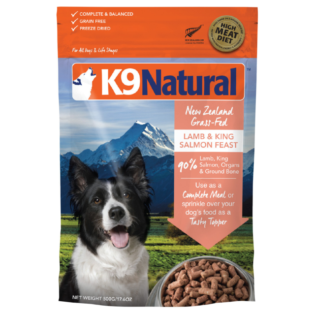 K9 Natural Lamb & Salmon Feast Freeze Dried Dog Food - Product Image