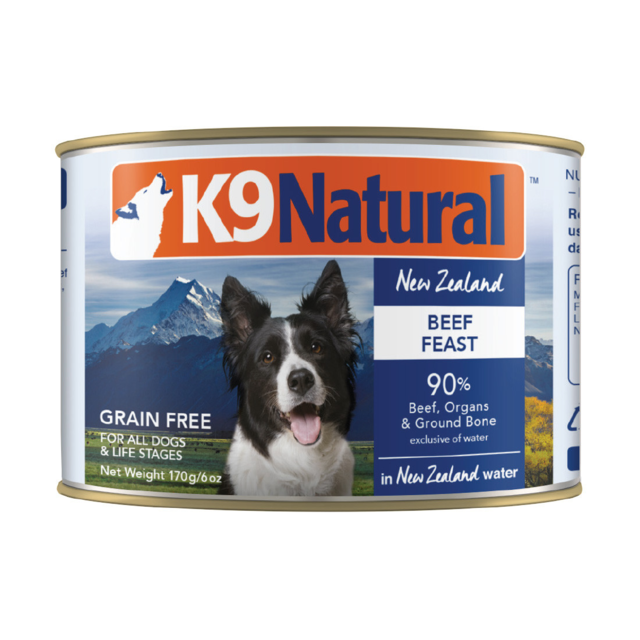 K9 Natural Beef Feast Wet Dog Food - Product Image
