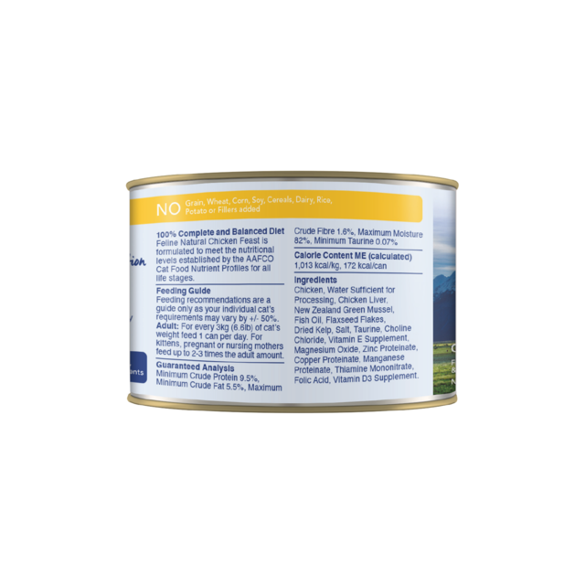 Feline Natural Chicken Feast Wet Cat Food - Product Image 1
