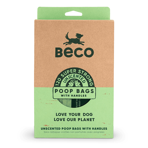 Beco Unscented Poop Bags With Handle - Product Image