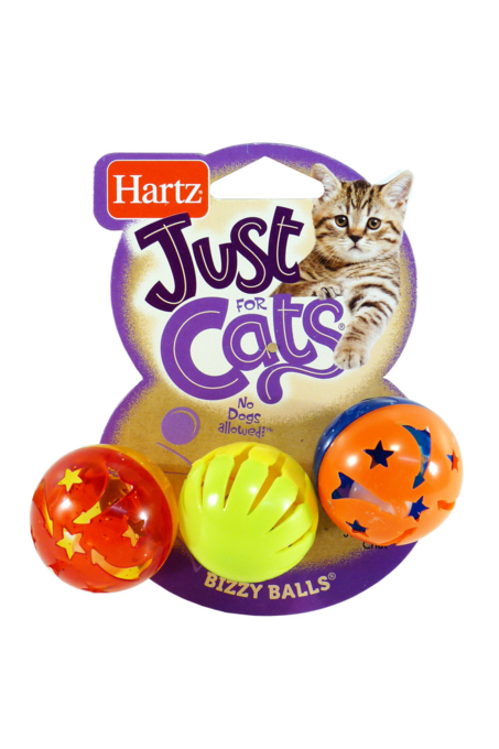 Hartz Bizzy Balls Cat Toy - Product Image