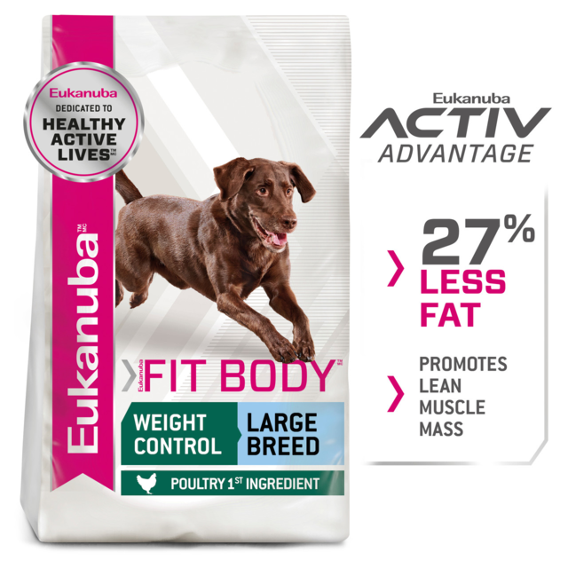 Eukanuba Adult Fit Body Large Breed Dry Dog Food - Product Image