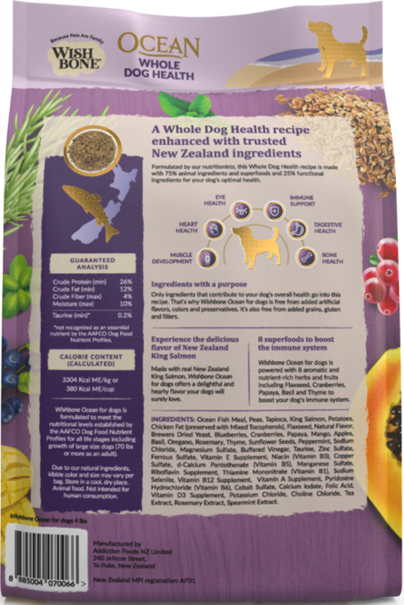 Wishbone Ocean Grain Free Dry Dog Food - Product Image 1