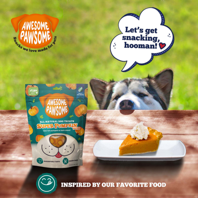 Awesome Pawsome Super Pumpkin Recipe Dog Treats - Product Image 3