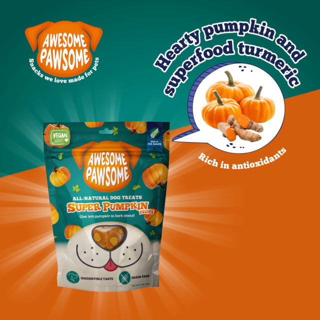 Awesome Pawsome Super Pumpkin Recipe Dog Treats - Product Image 4