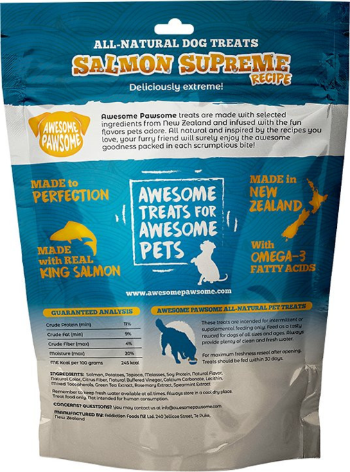 Awesome Pawsome Salmon Supreme Recipe Dog Treats - Product Image 1