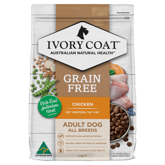 Ivory Coat Grain Free Chicken Adult Dry Dog Food - Product Image