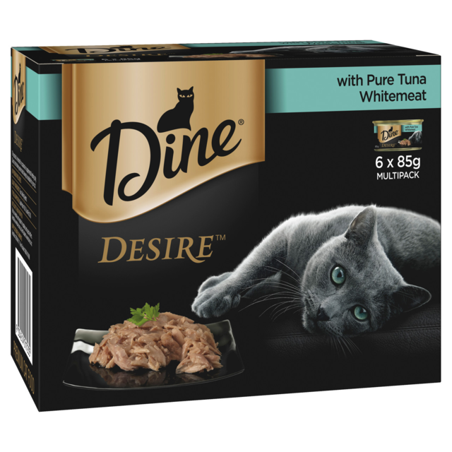 Dine Desire Pure Tuna Whitemeat Wet Cat Food - Product Image 2