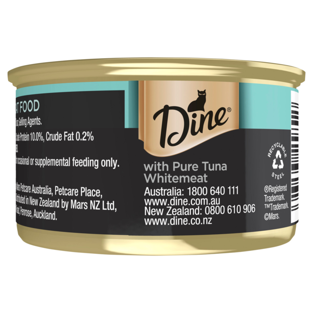 Dine Desire Pure Tuna Whitemeat Wet Cat Food - Product Image 1