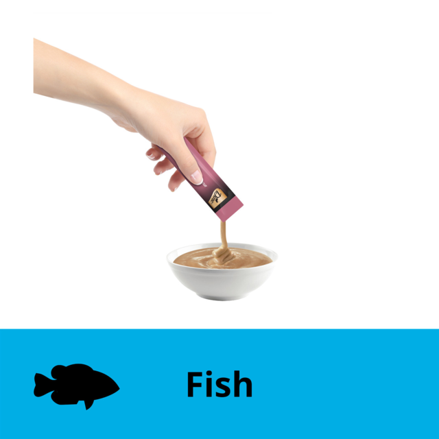 Dine Creamy Treats Tuna & Salmon Cat Treats - Product Image 2