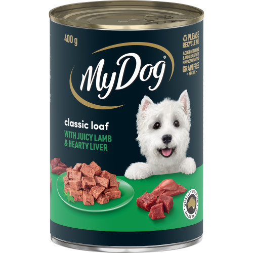 My Dog Adult Lamb & Liver Canned Wet Dog Food - Product Image