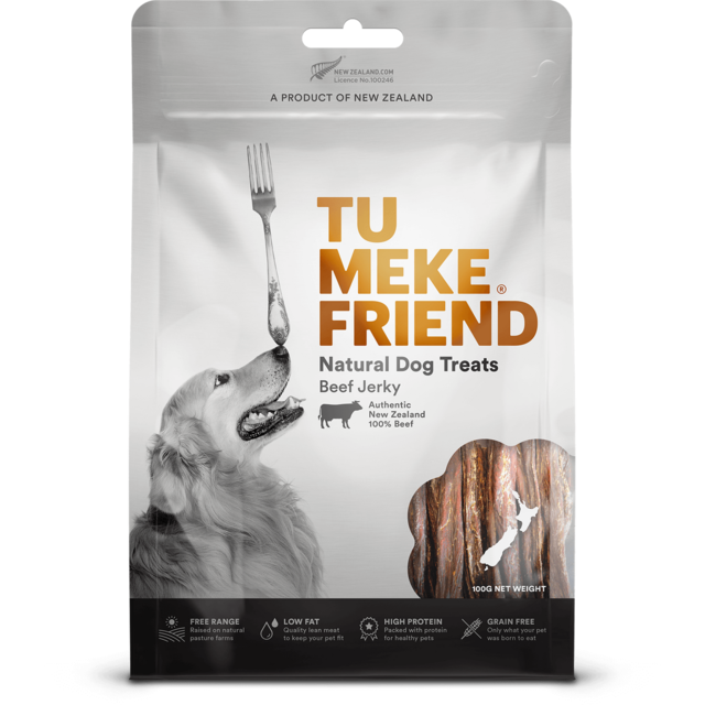 Tu Meke Friend Beef Jerky Dog Treats - Product Image