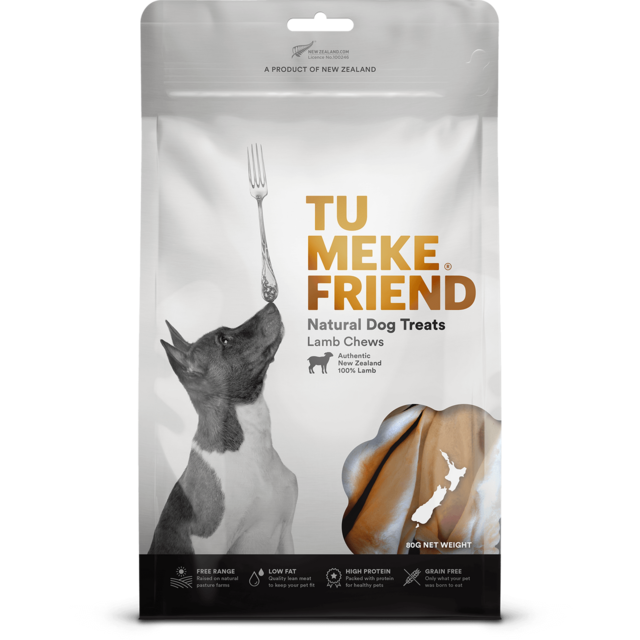 Tu Meke Friend Lamb Chews Dog Treats - Product Image