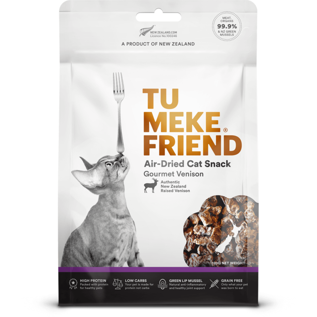 Tu Meke Friend Gourmet Venison Cat Treats - Product Image