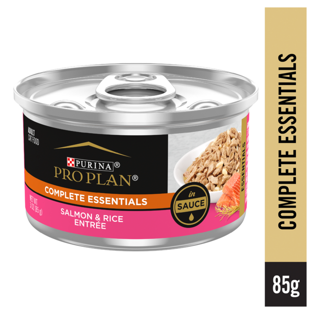 Pro Plan Complete Essentials Salmon & Rice Entrée in Sauce Wet Cat Food - Product Image 7