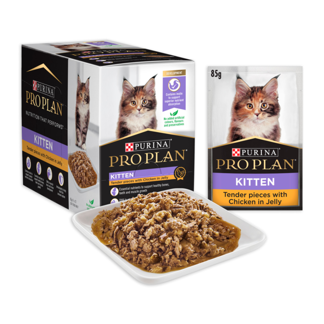 Pro Plan Kitten Chicken in Jelly Wet Cat Food - Product Image 1
