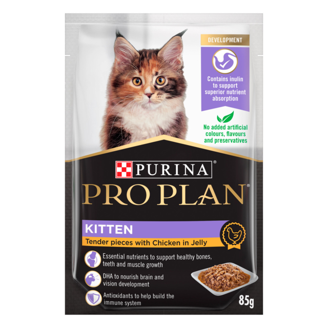 Pro Plan Kitten Chicken in Jelly Wet Cat Food - Product Image