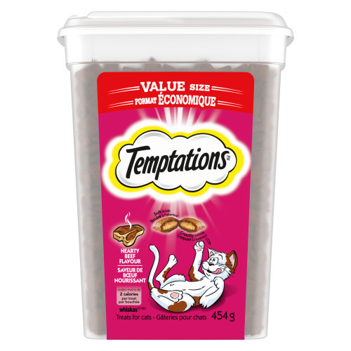 Temptations Hearty Beef Cat Treats - Product Image 3
