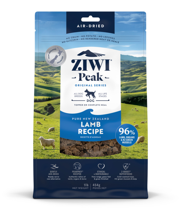 Ziwi Lamb Air Dried Dog Food - Product Image