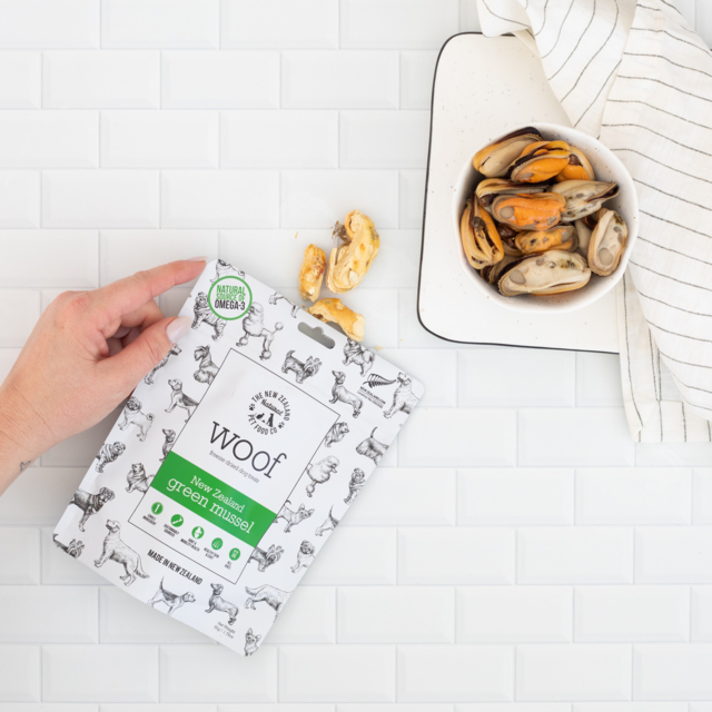The NZ Natural Pet Food Co Woof Green Lipped Mussel Dog Treats - Product Image 2