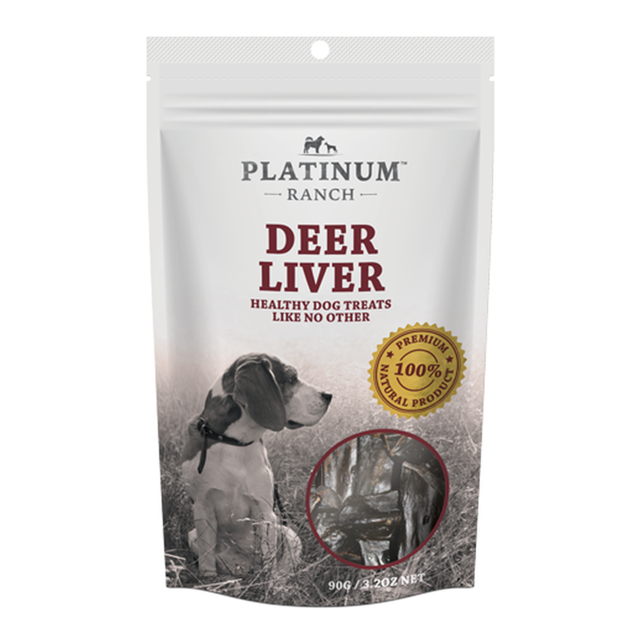 Platinum Ranch Deer Liver Dog Treats - Product Image