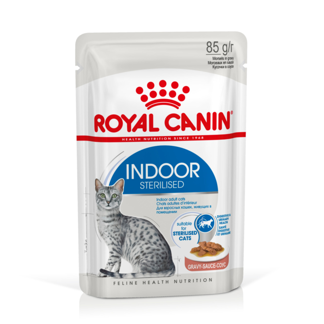 Royal Canin Indoor Gravy Wet Cat Food - Product Image