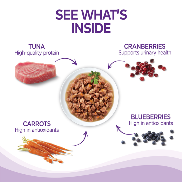 Wellness Gravies Tuna & Mackerel Adult Wet Cat Food - Product Image 1