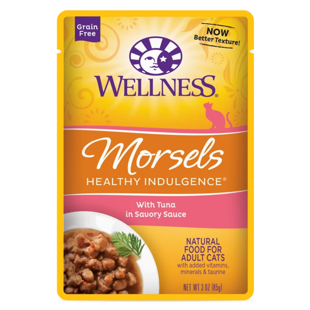 Wellness Morsels Tuna Adult Wet Cat Food - Product Image