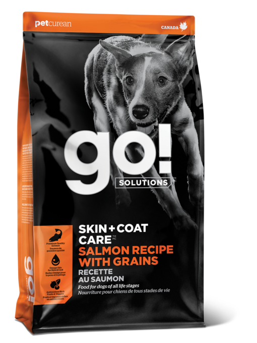 GO! Solutions Skin + Coat Care Salmon Dry Dog Food - Product Image