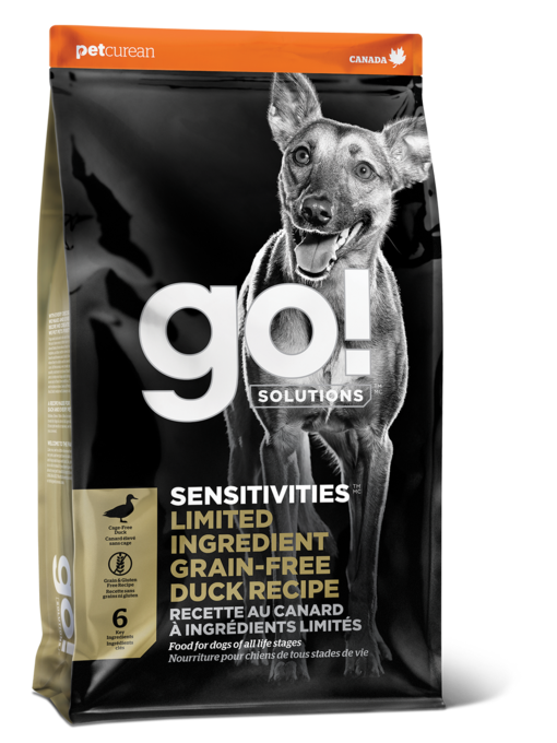 GO! Solutions Sensitivities Grain Free Limited Ingredient Duck Dry Dog Food - Product Image