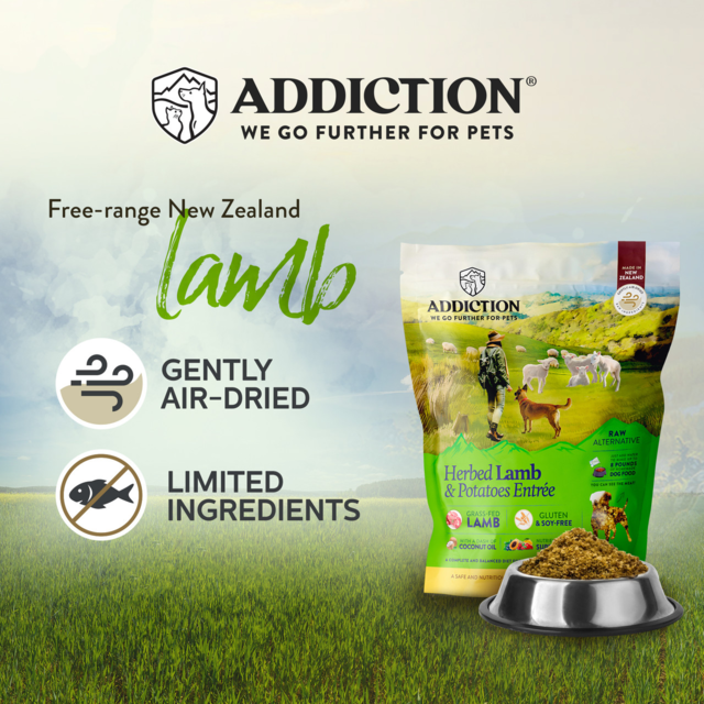 Addiction Grain-Free Herbed Lamb & Potatoes Air Dried Dog Food - Product Image 2