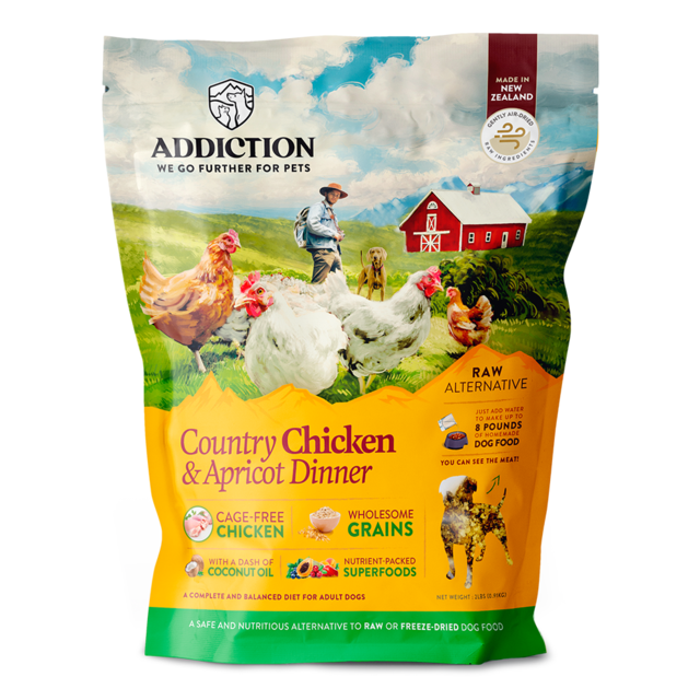 Addiction Grain-Free Country Chicken & Apricot Dinner Air Dried Dog Food - Product Image