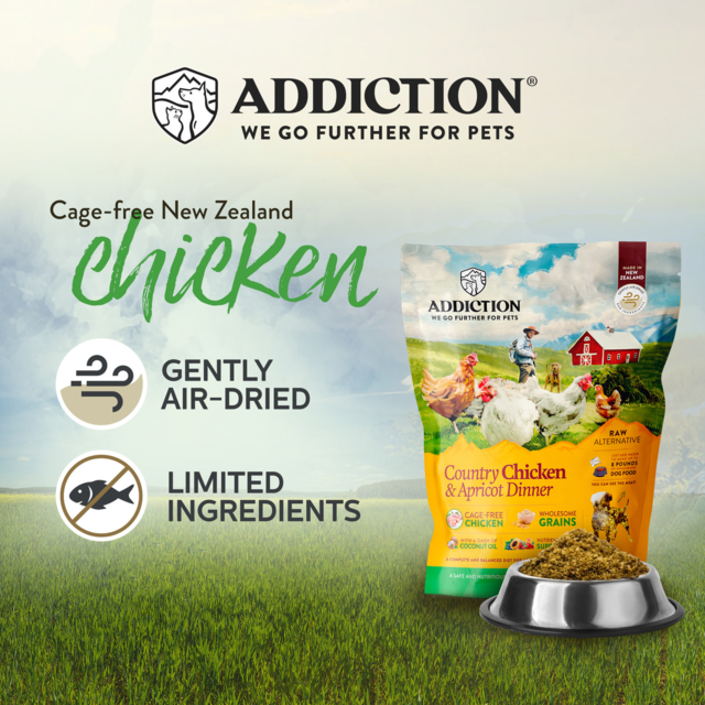 Addiction Grain-Free Country Chicken & Apricot Dinner Air Dried Dog Food - Product Image 2