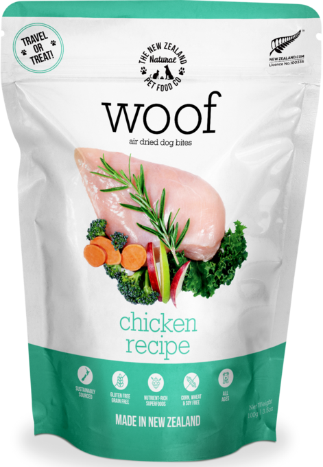 The NZ Natural Pet Food Co Woof Chicken Air Dried Dog Food - Product Image