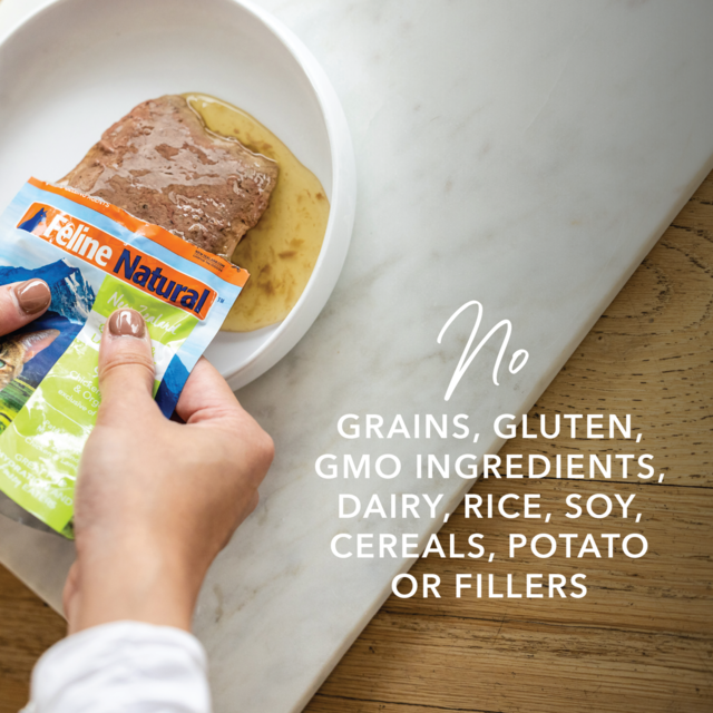 Feline Natural Lamb & King Salmon Feast Pouch Wet Cat Food - Product Image 6