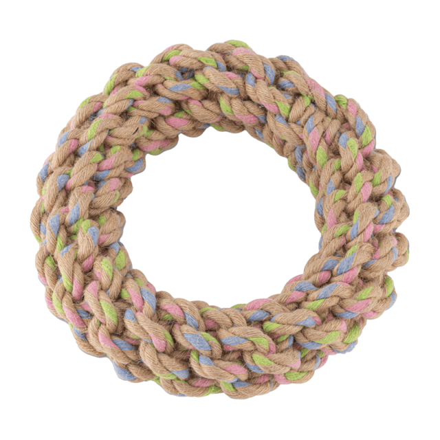 Beco Hemp Ring Rope Dog Toy - Product Image