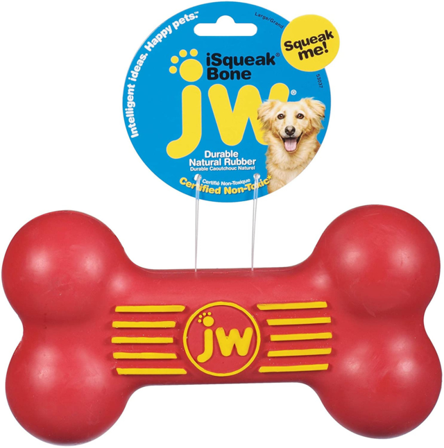 JW iSqueak Bone Dog Toy - Product Image 2