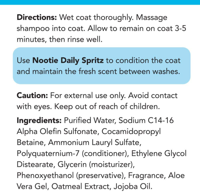 Nootie Nourishing Jojoba Oil Pet Shampoo - Product Image 5