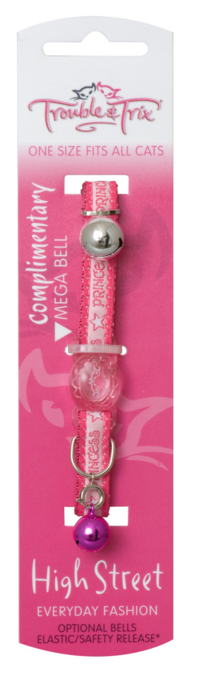 Trouble & Trix High Street Princess Cat Collar - Product Image