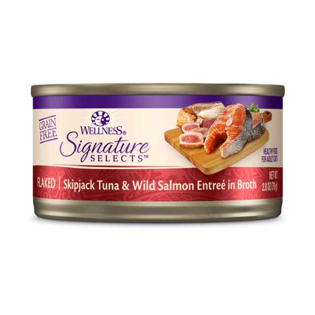 Wellness CORE Signature Selects Flaked Tuna & Wild Salmon Wet Cat Food - Product Image